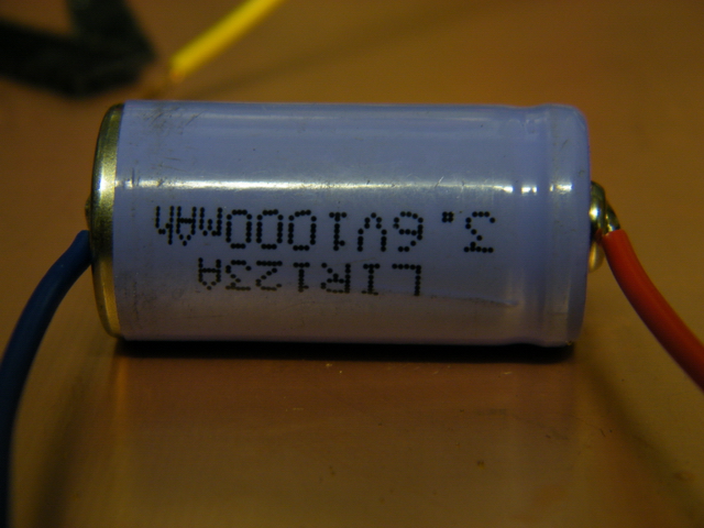 LiIon battery with flyleads